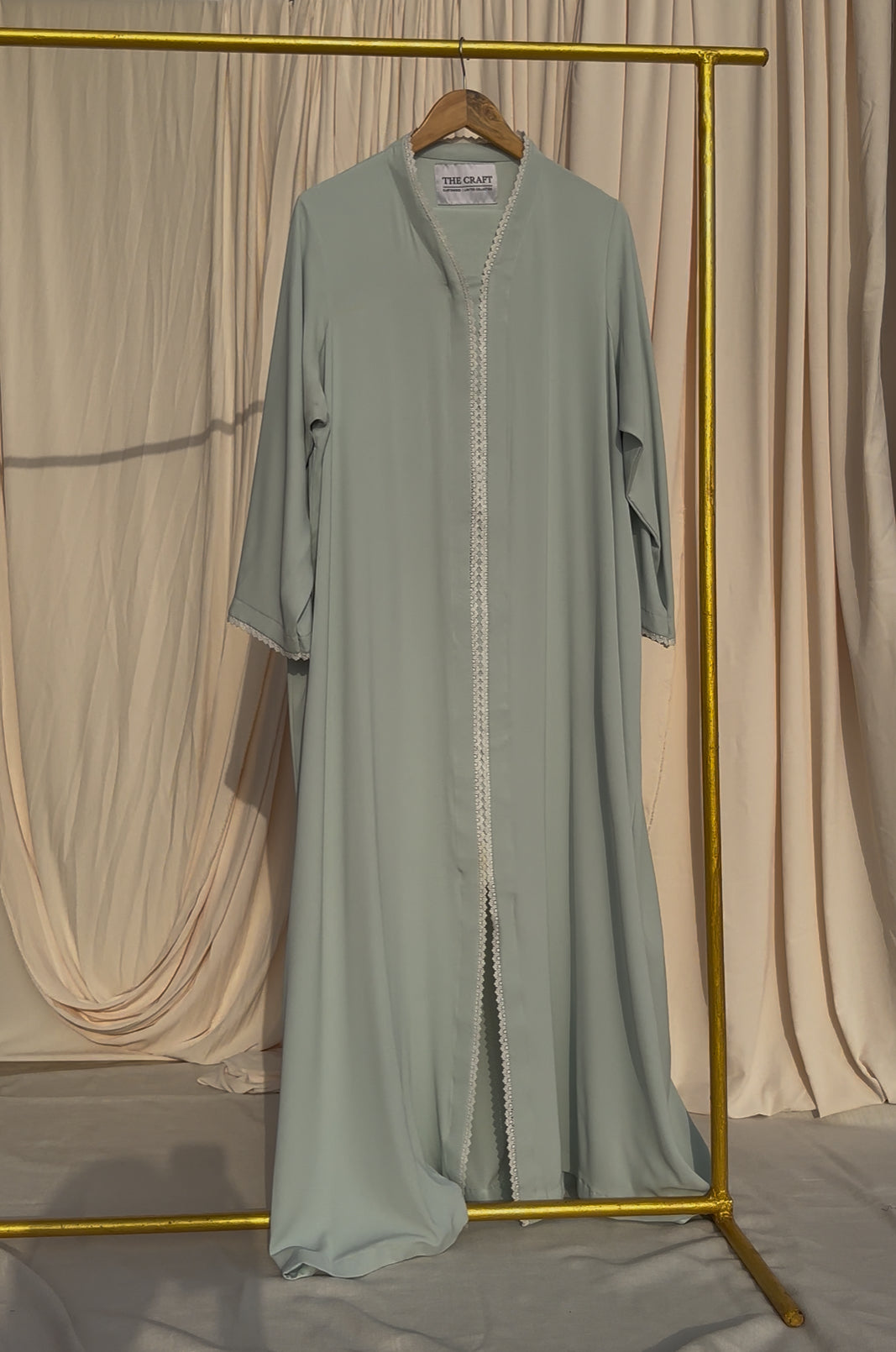 Soft lace Abaya