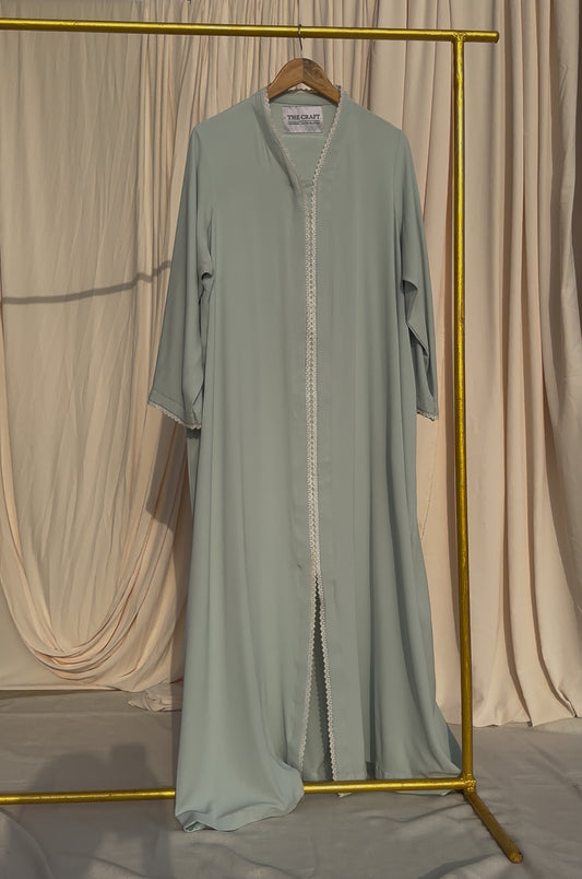 Soft lace Abaya