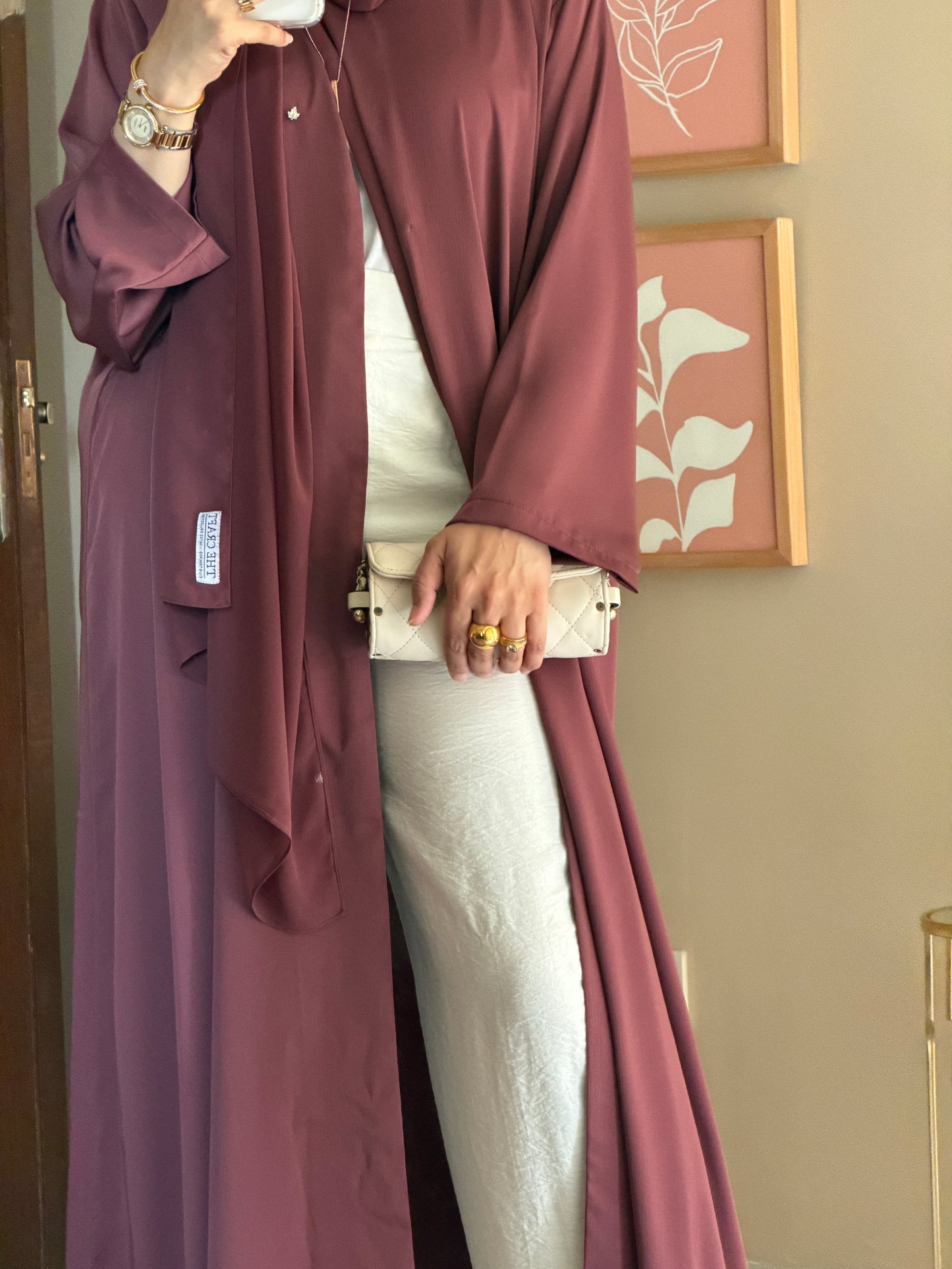 Coat Design Dusty Rose